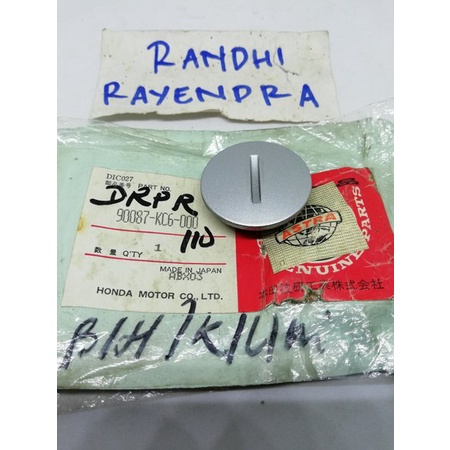 cap baut tutup blok bak block crangkase krengkes magnet mahnet magnit original ori honda gl series g