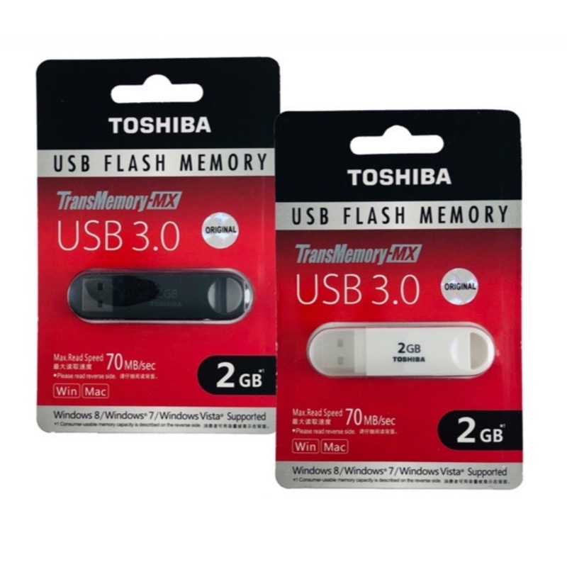 Flashdisk Toshiba 2GB 4GB 8GB 16GB 32GB Full Capacity USB 3.0 Highspeed Trans Memori