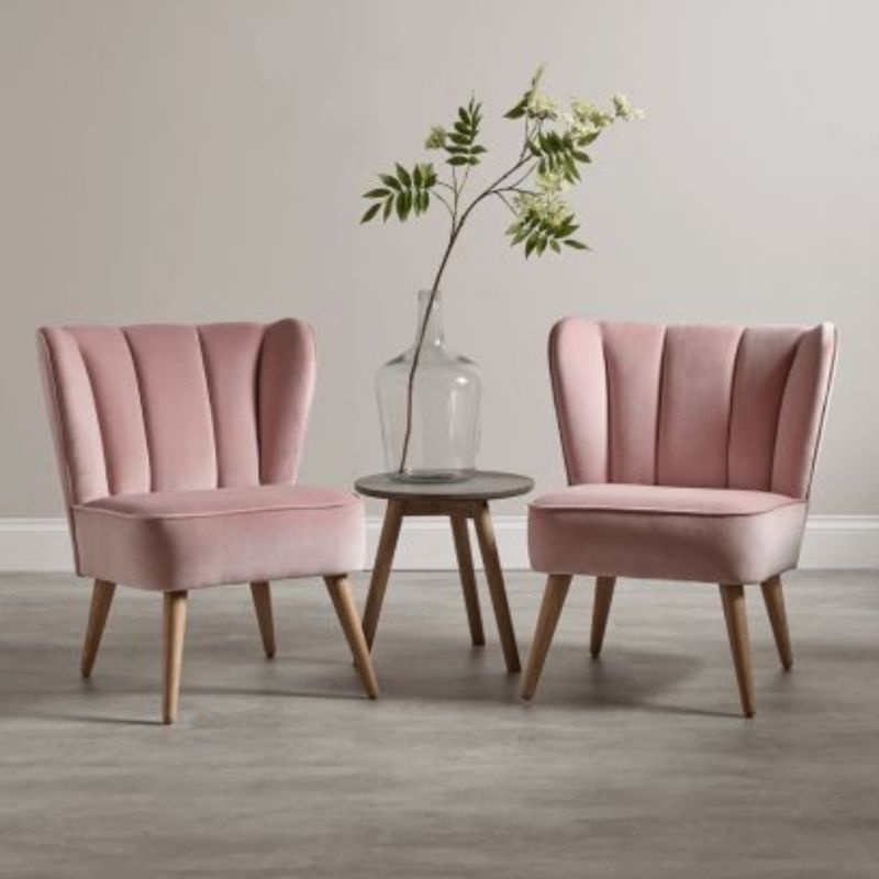 SOFA SINGLE MINIMALIS || SOFA PINK SINGEL MINIMALIS KAIN BLUDRU PREMIUM