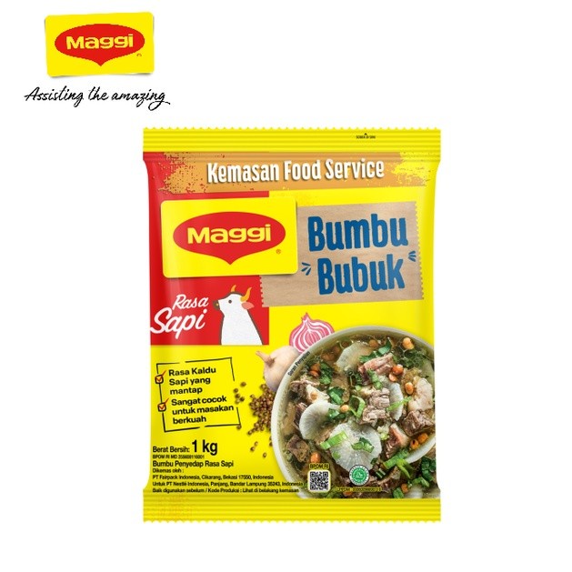 

Maggi Beef Powder Bumbu Masakan Rasa Sapi / Ayam 1Kg