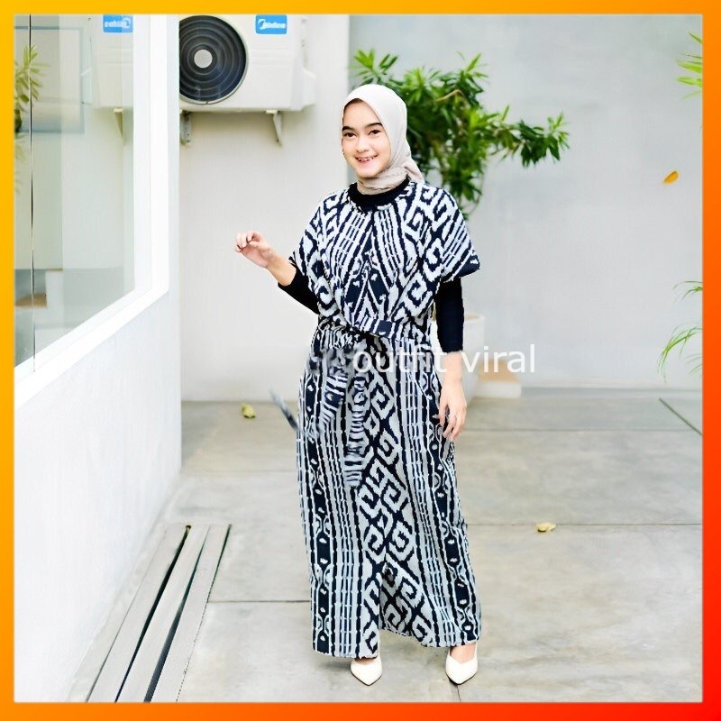 Dress batik tenun wanita kondangan - Baju pesta wanita mewah model terbaru