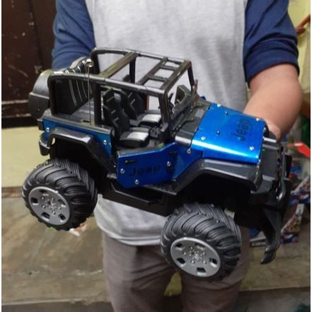 Mobil Monster Truk Truck Offrod Jeep Remot Kontrol Mainan Belajar Anak