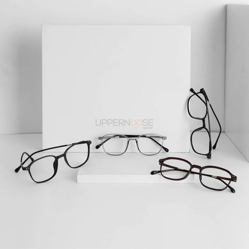 Uppernoose Tokyo - Frame Kacamata Kotak Elastis Lentur Unisex