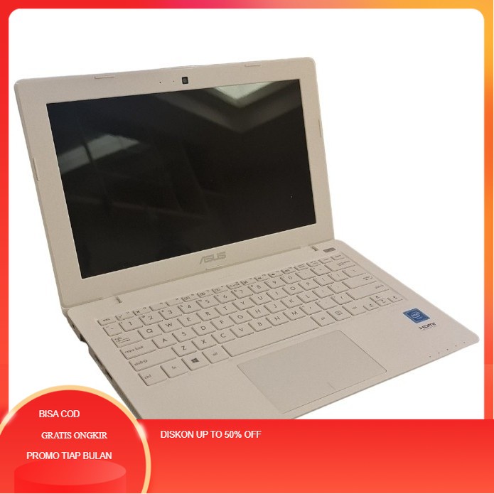 ASUS X200M Putih HDMI RAM 2GB HDD 320GB Layar 12 inch Netbook Notebook