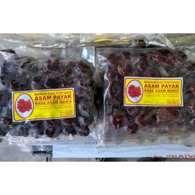 

Manisan Asam Paya Payak Kaisar - Atapseng Atapson Asam Manis Kering Singkawang