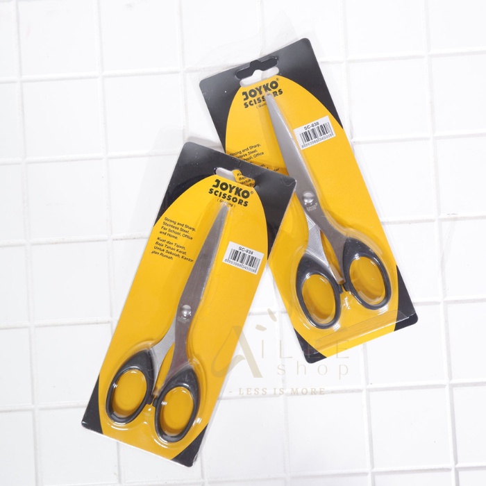 

Gunting Tanggung Joyko SC-838 / SCISSORS TAJAM STAINLESS SC 838