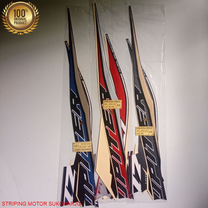 (ORI) Striping sticker Yamaha Jupiter Z1 2021 2022 KUALITAS ORIGINAL