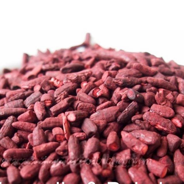 

Ang Khak - Angkak - Ang Kak - Fung Khiuk Kiuk - Biji Merah Tionghua