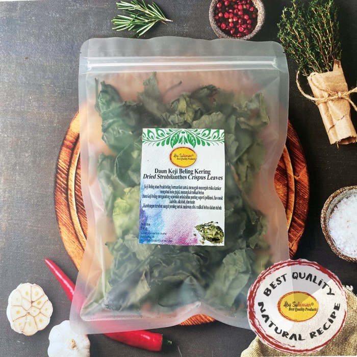 

Daun Keji Beling Herbal Kering 1 kg / Dried Strobilanthes 1 kg