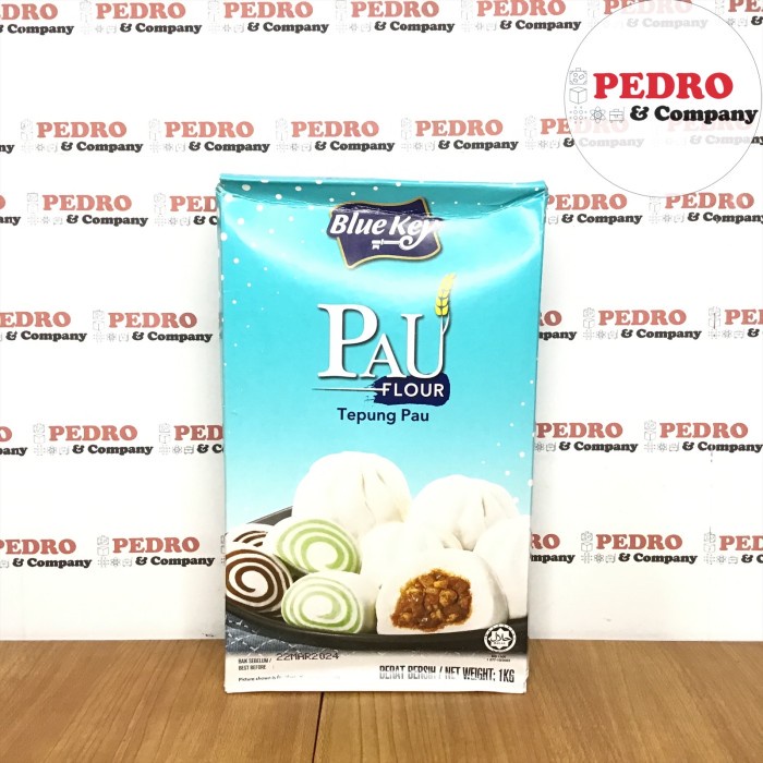 

[Big Sale] Bluekey tepung pau 1 kg - blue key pao flour ( bakpao bakpao roti)