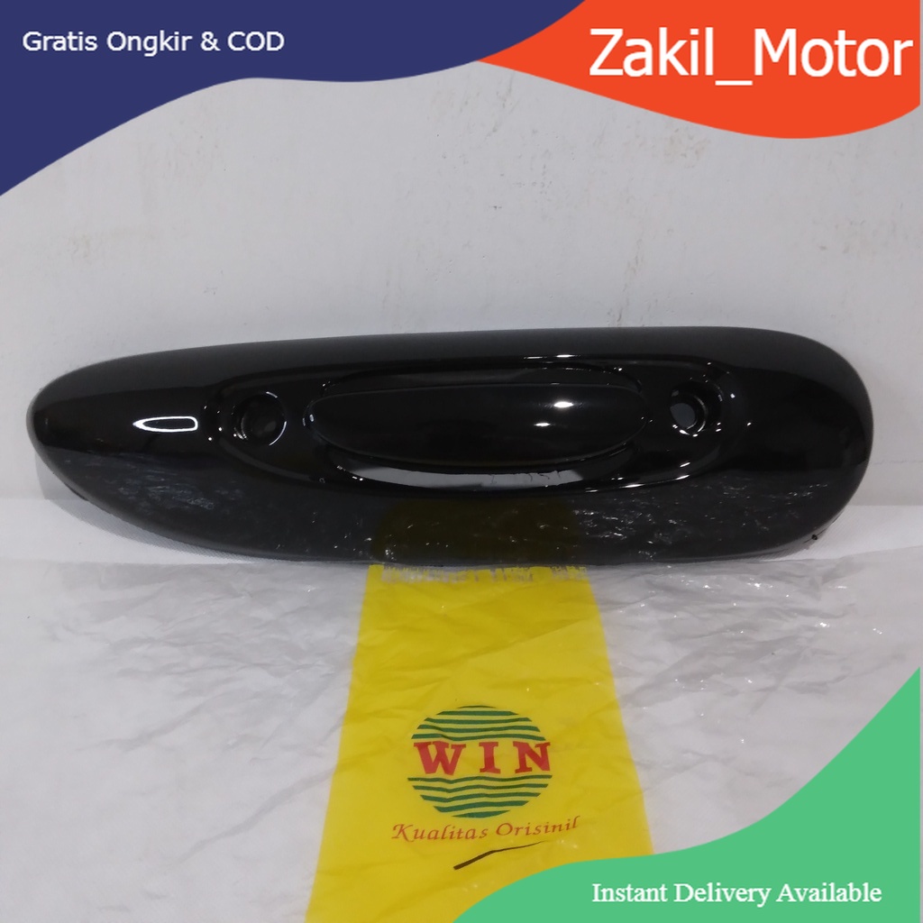 Tutup Knalpot Scoopy 110 FI 2013 2014 2015 | muffler cover WIN | penutup kenalpot motor injeksi all 