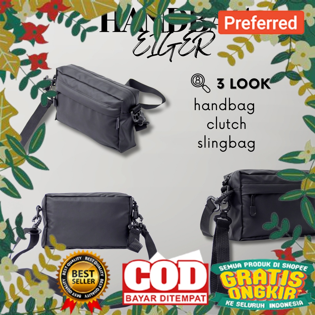 Tas handbag unisex pria wanita waterproof terbaru tas tangan wanita anti air tas dompet pria hand ba