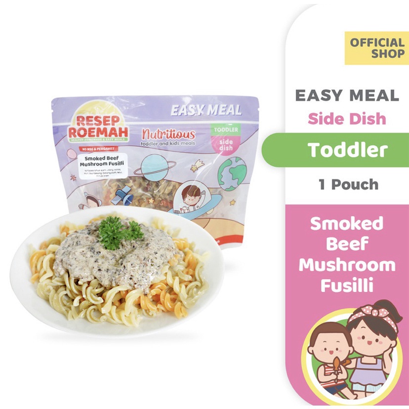 

Resep Roemah / Pasta Fiesta Fusilli / Pasta Fusilli Dengan Saus / Toddler Food Homemade / No MSG