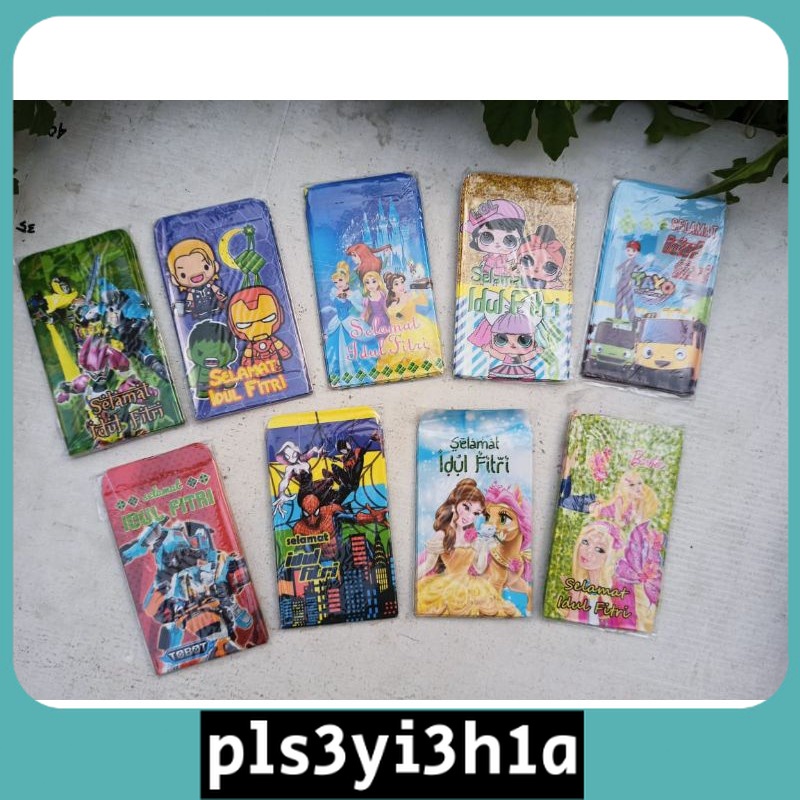 

AMPLOP LEBARAN ISI 50 PCS KARAKTER MURAH LUCU AMPLOP LEBARAN