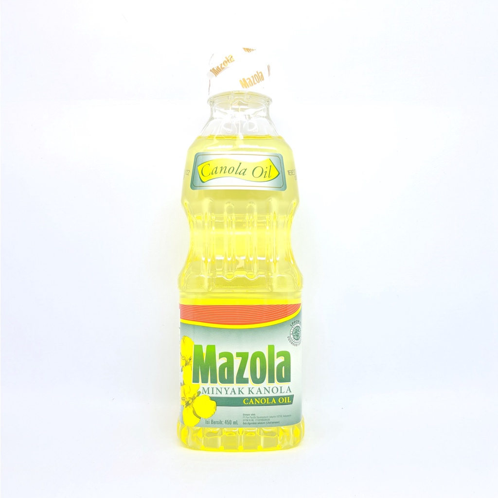 

COD MAZOLA CANOLA OIL 450 ml / Sumber LEMAK BAYI / Minyak Campuran MPASI