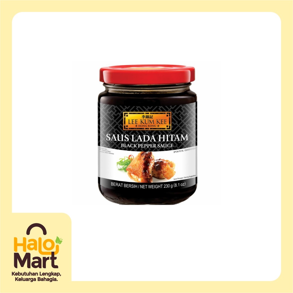 

LEE KUM KEE BLACK PEPPER SAUCE 230 GR