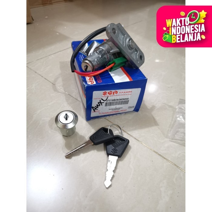 KUNCI KONTAK ASSY NEX 110 37019B09G60N000 ORIGINAL SUZUKI