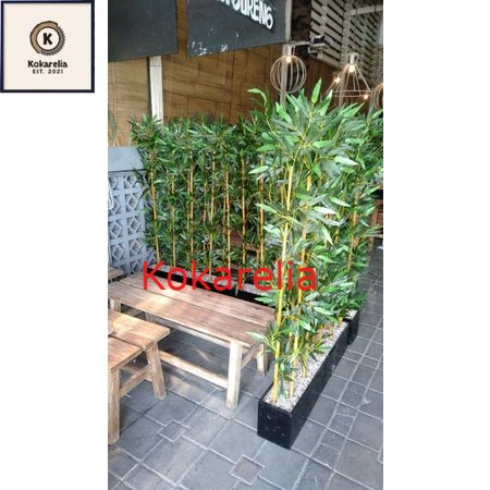 pohon partisi/pohon Sekat ruangan/pohon plastik/penyekat ruangan/bambu hias/bambu plastik/artificial