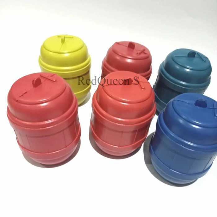 CELENGAN PLASTIK GENTONG KECIL/Celengan plastik size S