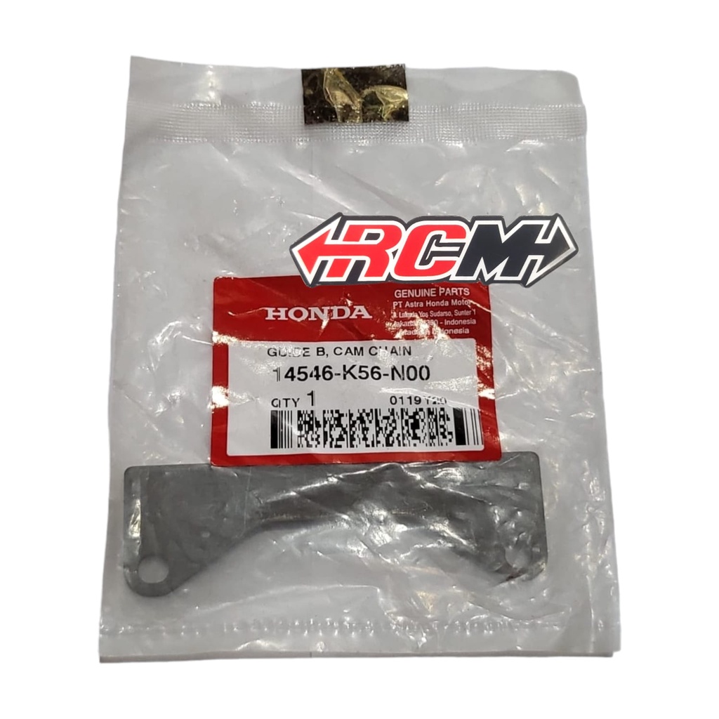 14546-K56-N00 GUIDE B CAM CHAIN SONIC 150R CB150R CB 150R 150 R LED GTR ORI ORIGINAL HONDA AHM HGP A