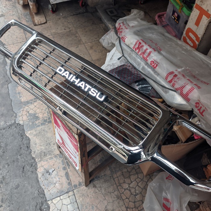 grill daihatsu taft gt hillen rocky chrome