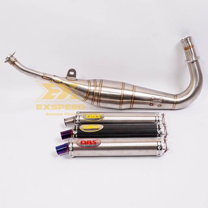 KNALPOT DBS RX KING STAINLESS Original