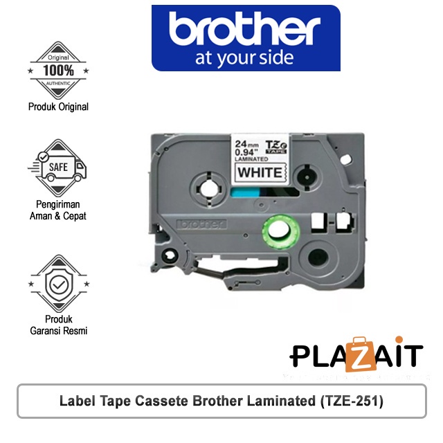 Label Tape Cassete Brother Laminated (TZE-251)