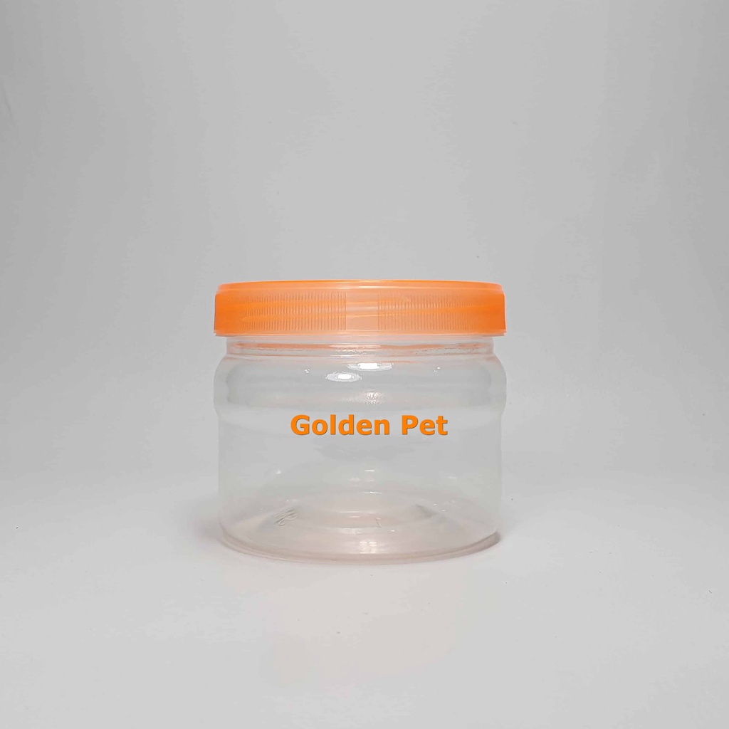 Toples  400 Ml Pet Kacang Nat 35 G N 95  Tutup  Plastik  / Toples Plastik / Toples Tutup Plastik/ To