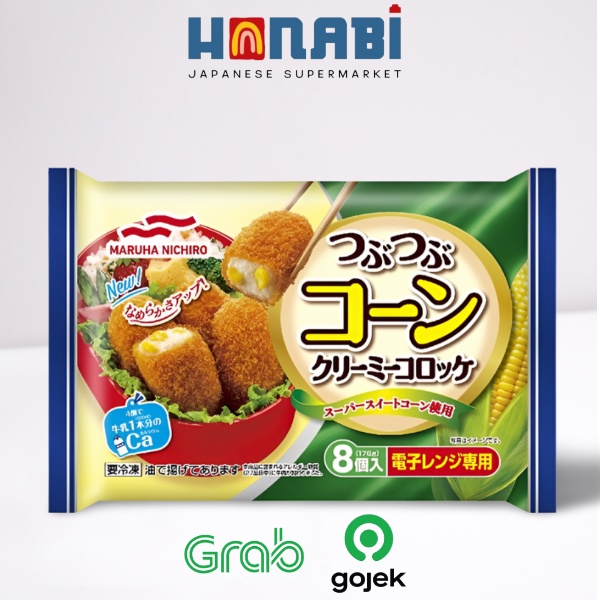 

Maruha Nichiro Tsubutsubu Corn Creamy Croquette 176g - Kroket Jagung Made In Japan