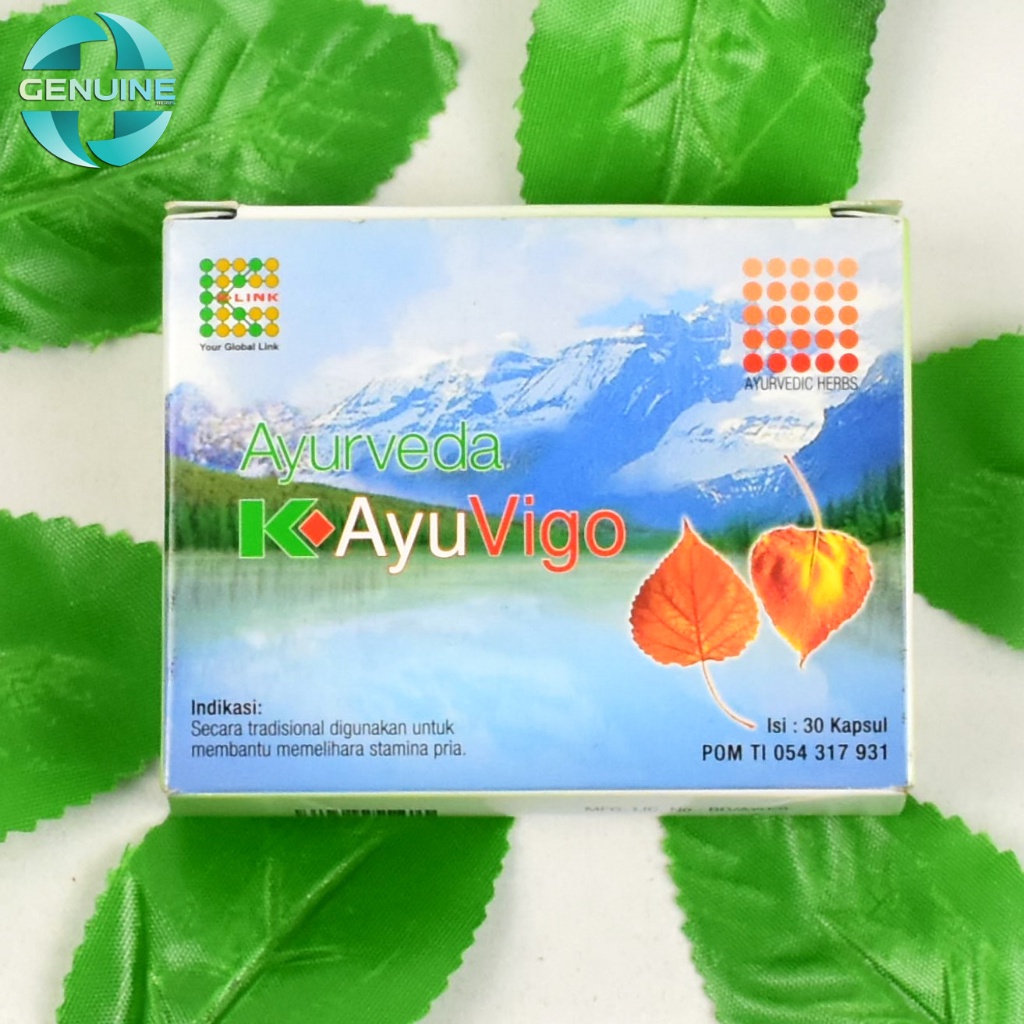 K Ayuverda AyuVigo 30 Capsules ORIGINAL K-LINK | AYU VIGO KLINK