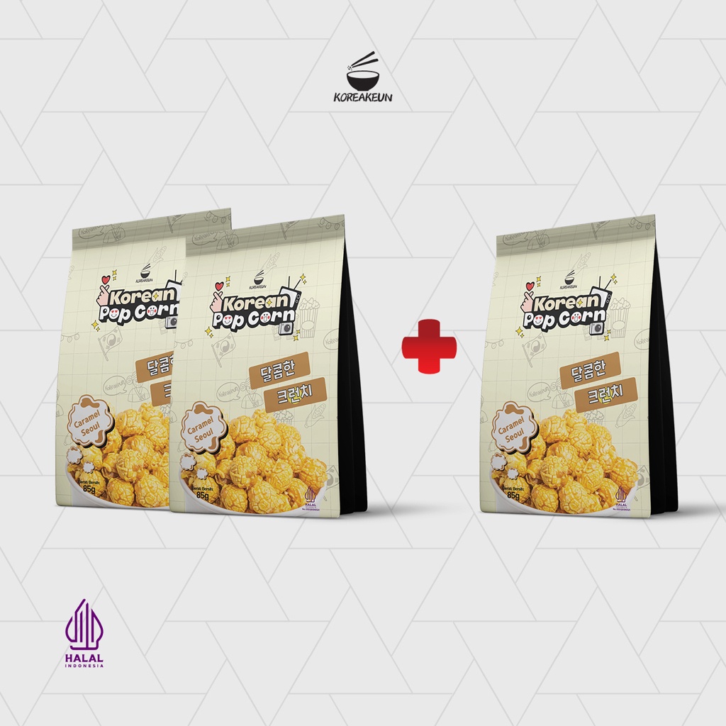 

Koreakeun Popcorn Caramel Seoul Buy 2 Get 1