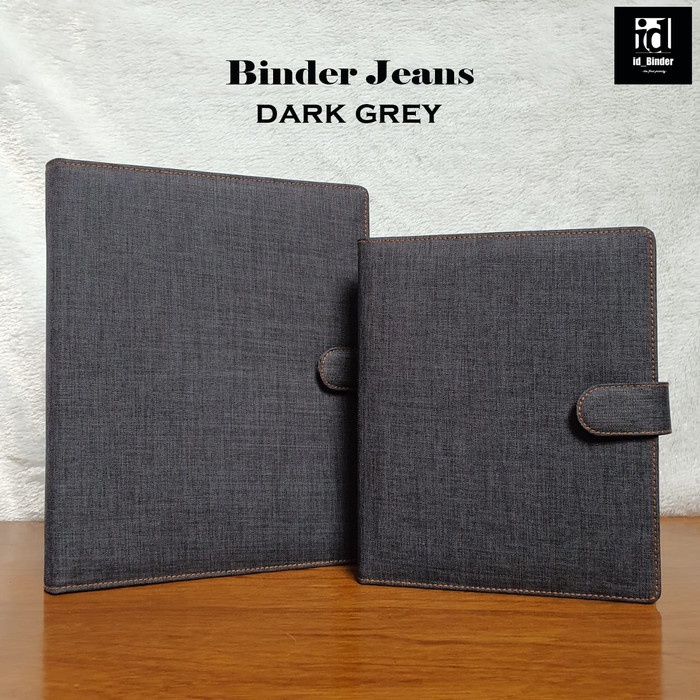 

Ready BINDER LEVIS WARNA DARK GREY A5 DAN B5 - B5