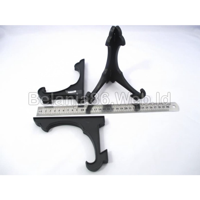 [CG-16] 3 pcs Stand kaki penyangga piring - KP3BK
