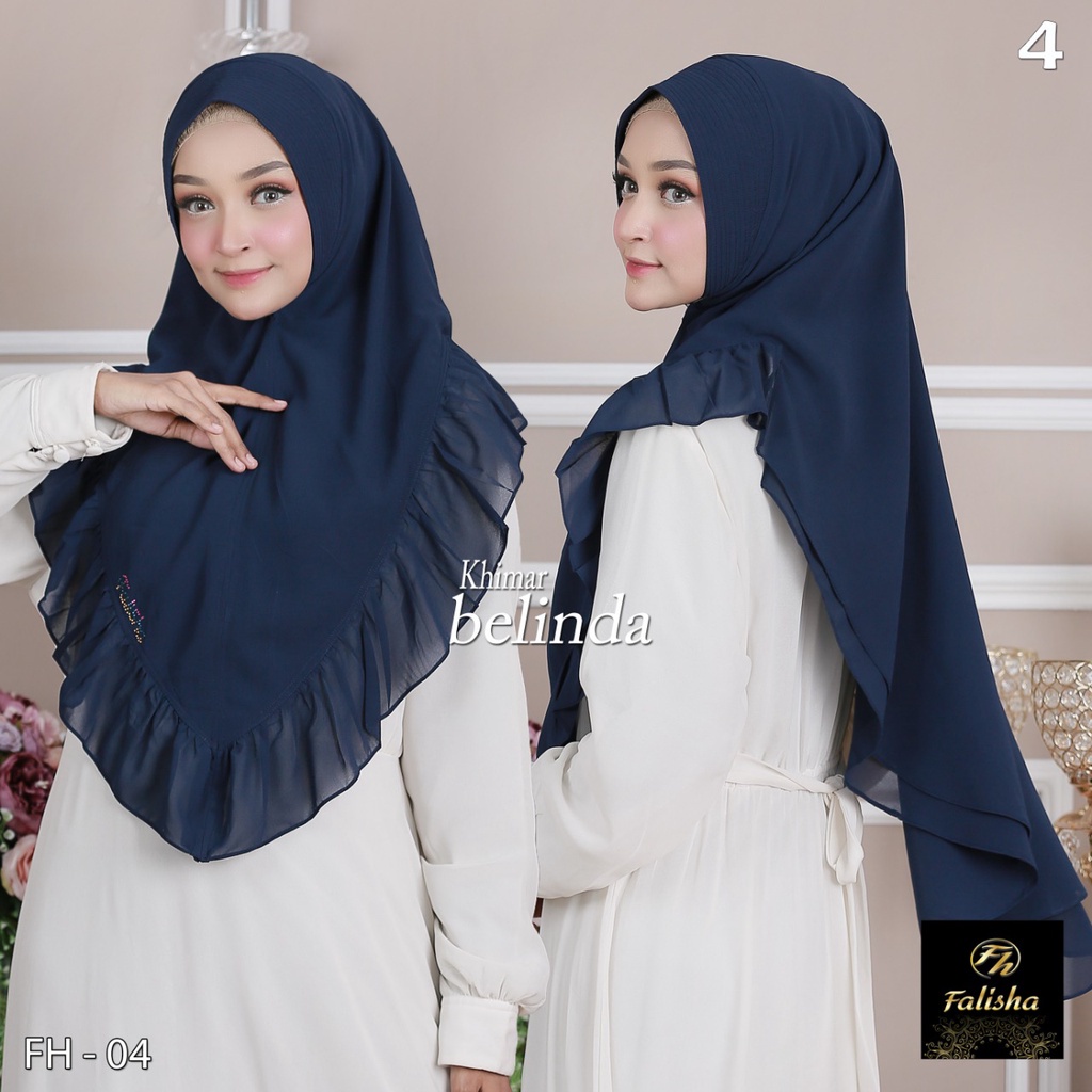 Jilbab Syari Khimar Belinda Ori Falisha Hijab