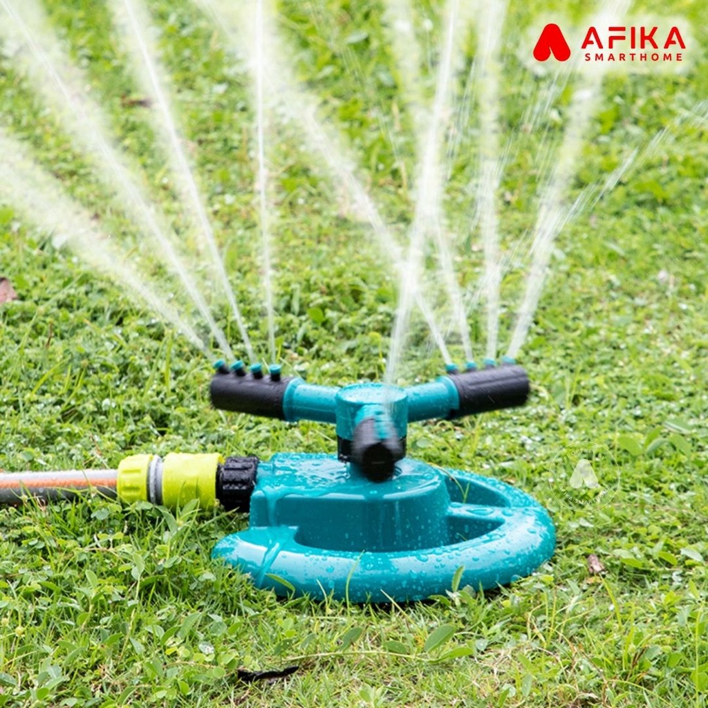 Sprinkler Air Penyiram Rumput Tanaman Rotating Water Sprinkler Air Putar 360 Derajat