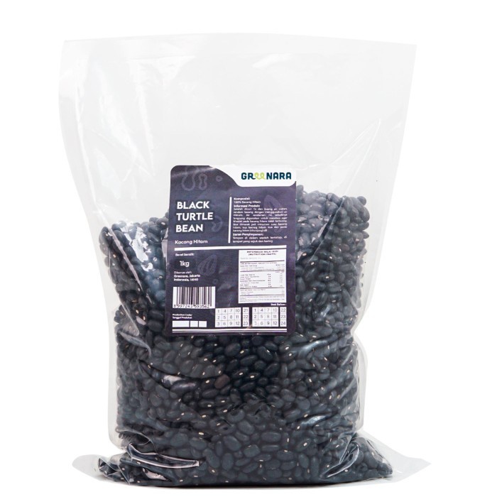 

[KUALITAS PREMIUM] Black Turtle Bean 1kg / Kacang Hitam Terjangkau