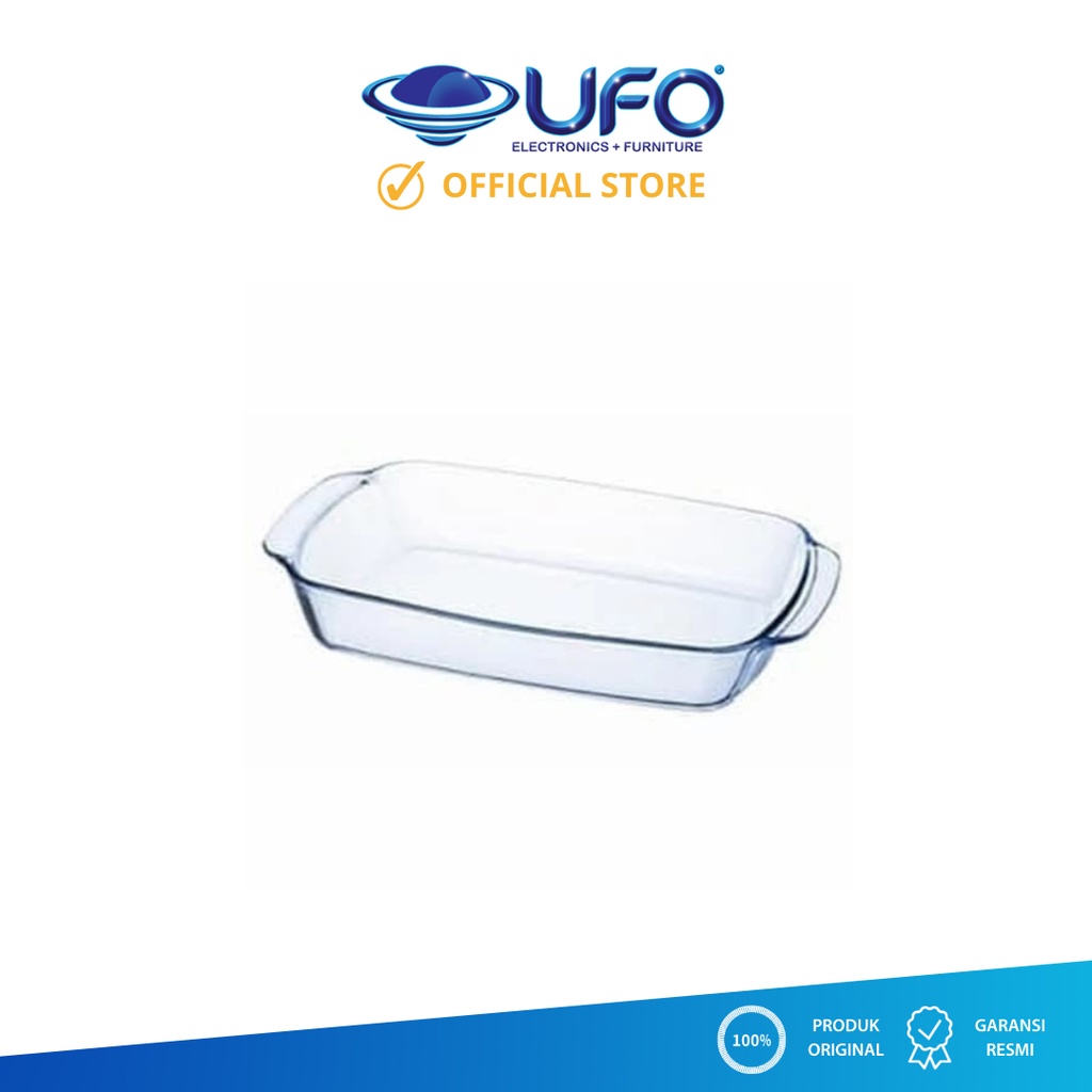 LUMINARC P5610 Loyang Kaca Multi-one Rect.Plate 30×20 1,9 liter