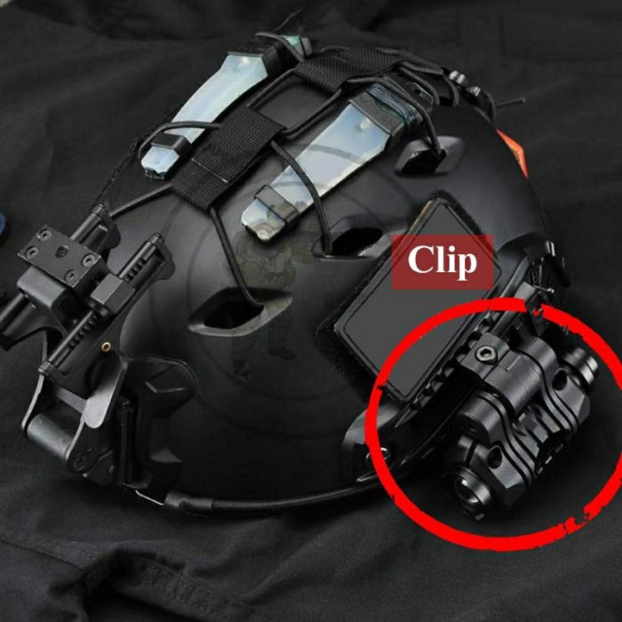 Aksesoris Mounting Senter Helm Mich Tactical