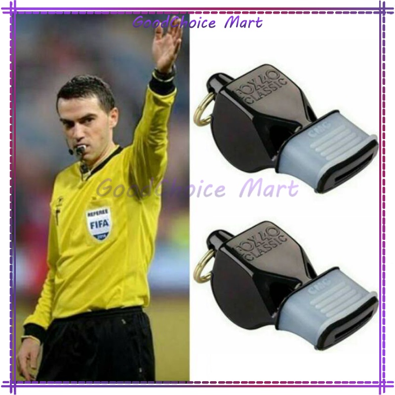 FOX40 Classic Whistle Peluit Fox 40 Pluit Wasit Parkir Pramuka Outdoor Camping Olahraga / Peluit Fox