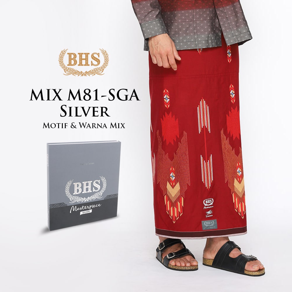 Sarung BHS Masterpiece Silver M81 SGA Motif & Warna Mix