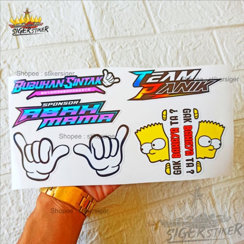 STIKER VIRAL SET PACK VOL11 SINTAK