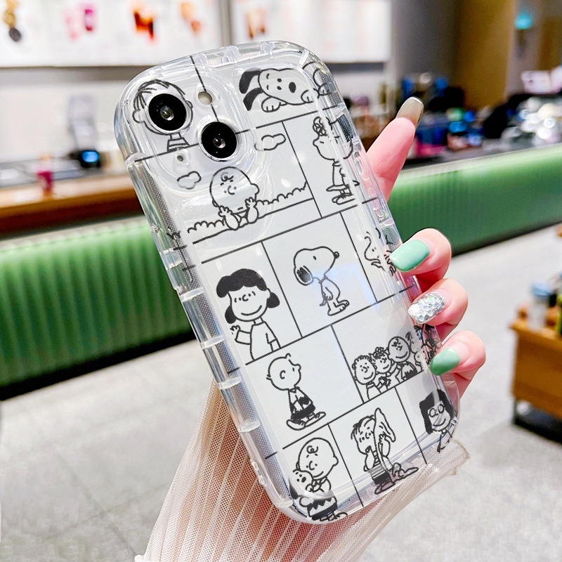 Soft Shockproof Snoopy Phone Case Suitable For OPPO Reno 4/Reno 4Pro/Reno 4SF/Reno 5/Reno 5Pro/Reno 