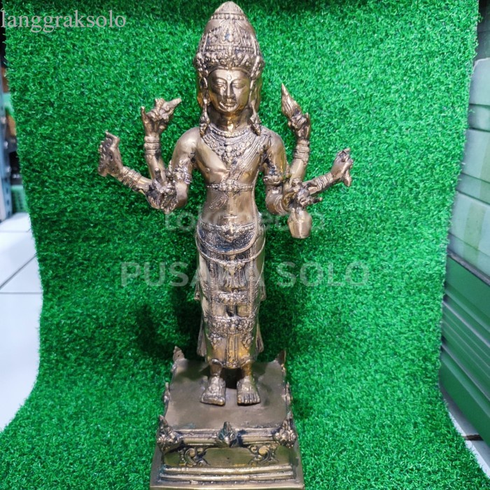 

PATUNG TRIMURTI BRAHMA KUNINGAN ISTIMEWA antik