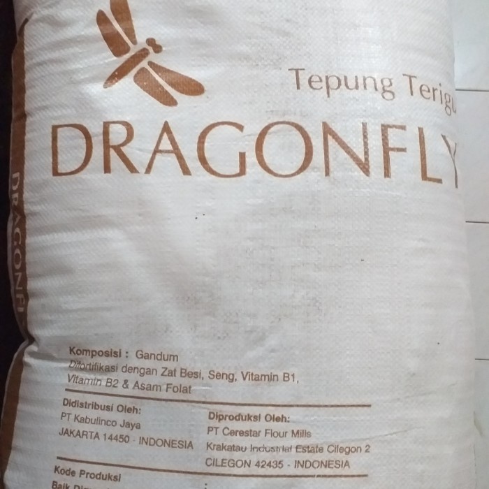 

DRAGONFLY TEPUNG TERIGU /karung (SUDAH DIKEMAS per kg)