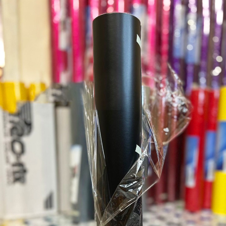 Skotlet Hitam Glossy Dan Hitam Dop Matte Profix Stiker Motor Stiker Mobil Hitam Kilap Hitam Doff