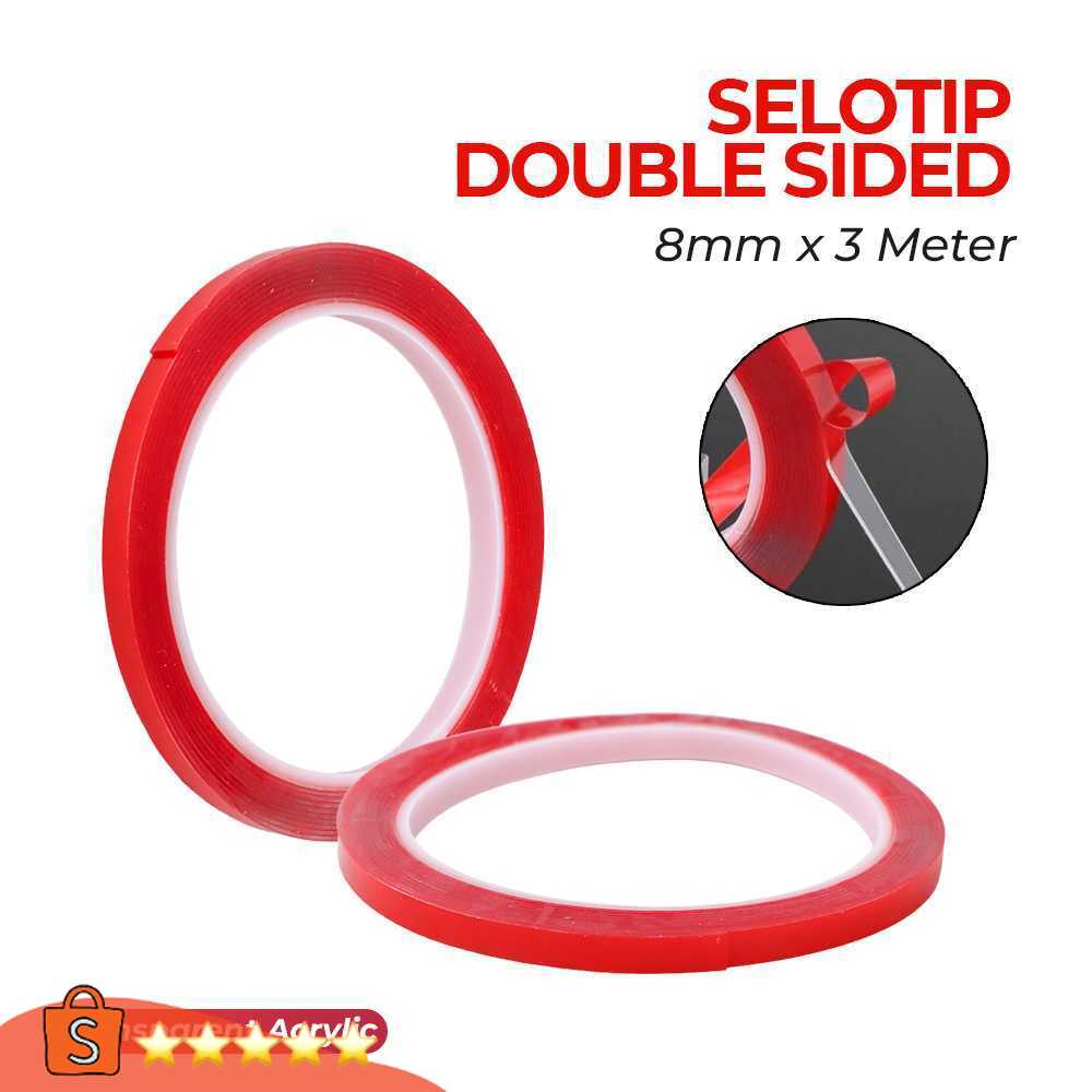 

Double Tape Selotip Transparent Acrylic 3M - HL
