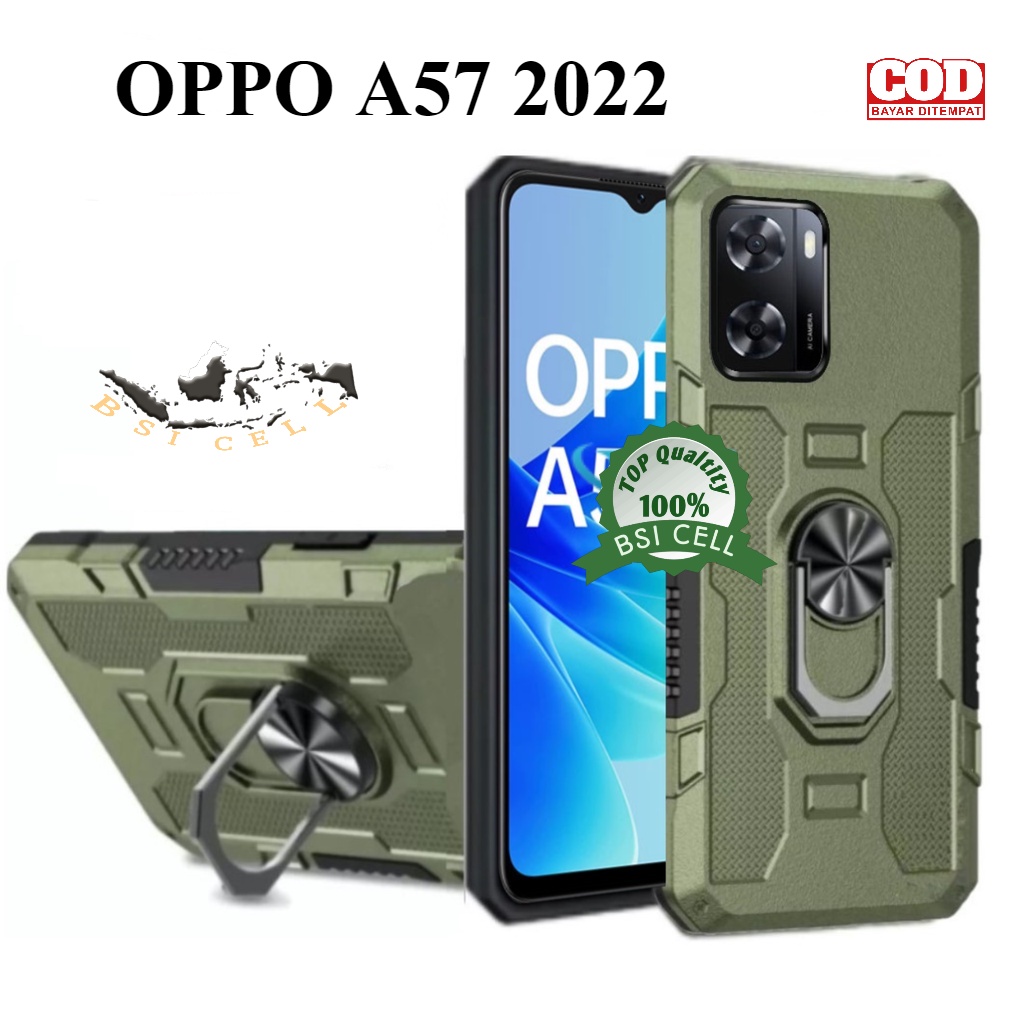 OPPO A57 2022 (CPH2387) CASING ROBOT HIT EYE RING KICKSTAND