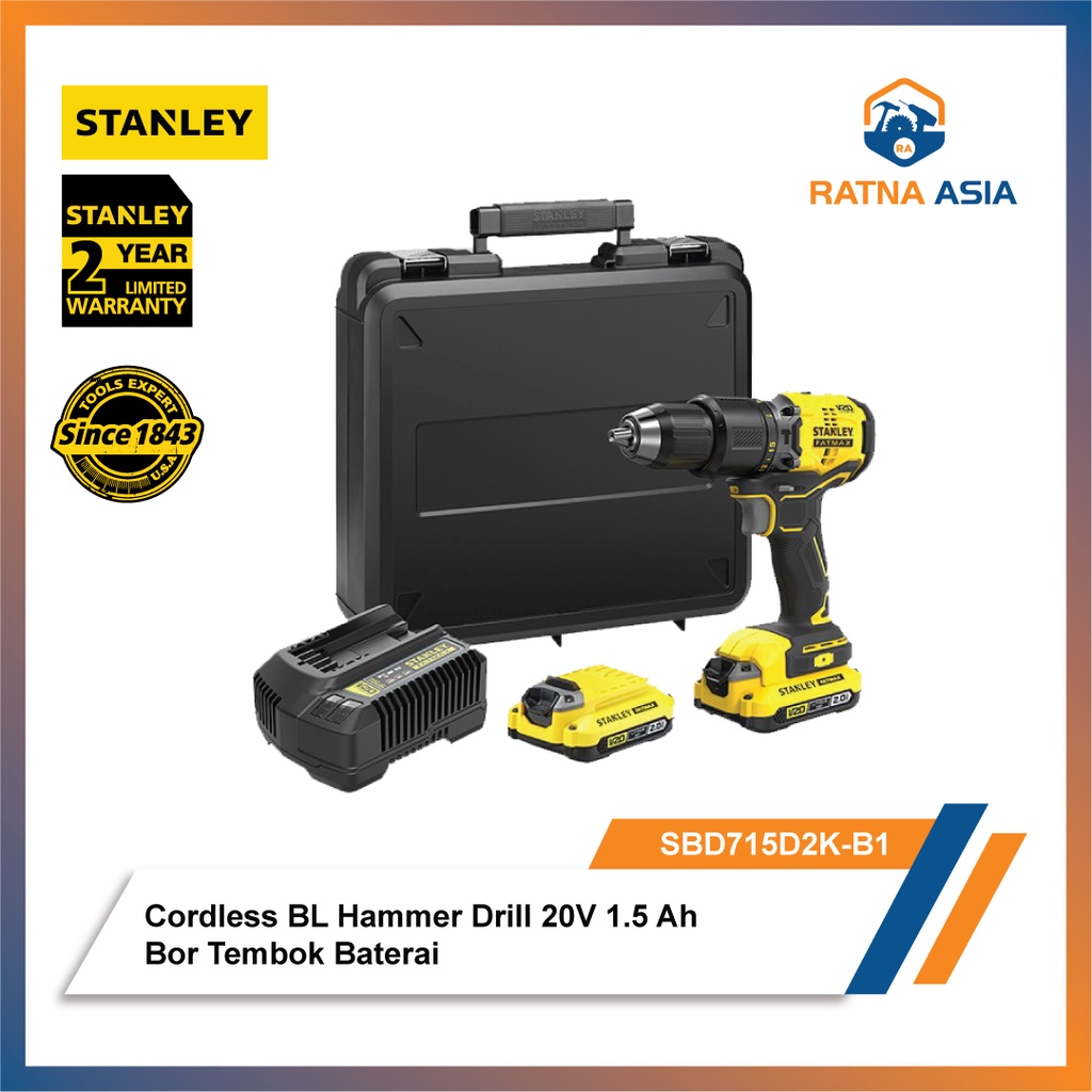Stanley SBD715D2K-B1 Bor Impact