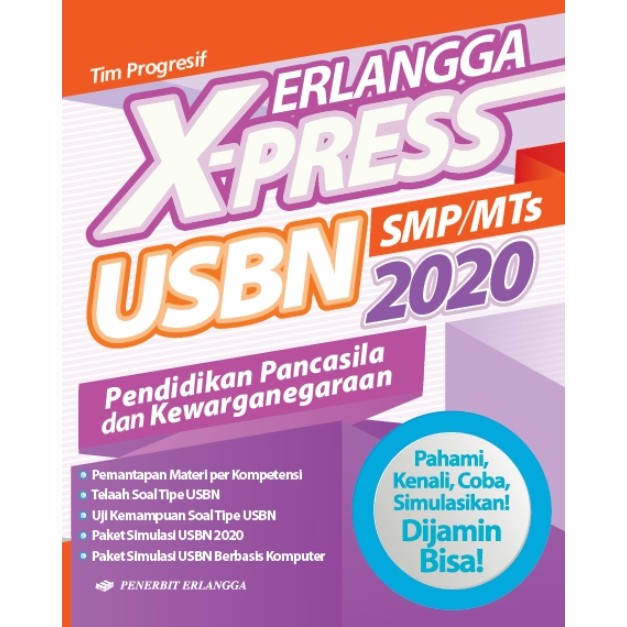 ERLANGGA X-PRESS USBN SMP 2020 PPKN Erlangga