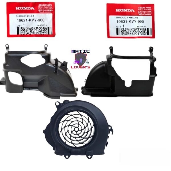 cover blok mesin blok piston beat karbu lama KVY scoopy karbu spacy karbu atas bawah set cover kipas